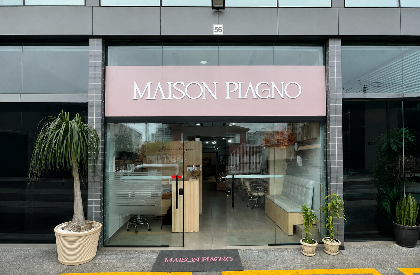 Interior da Maison Piagno